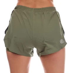 Skins Series-3 Superpose Shorts in Khaki