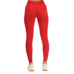 Skins Series-3 Thermal Long Tights in Red
