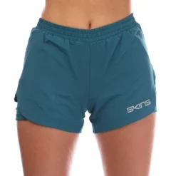 Skins Series-3 X-Fit Shorts in Teal