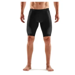 Skins Skinny Fit Biking Shorts in Black