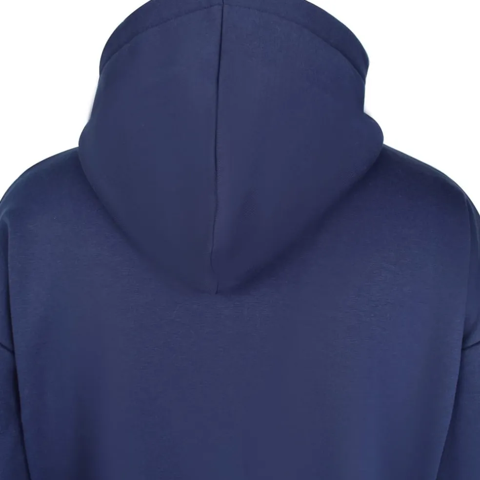 Slazenger Hooded Leopard Patterned Jacket in Blue