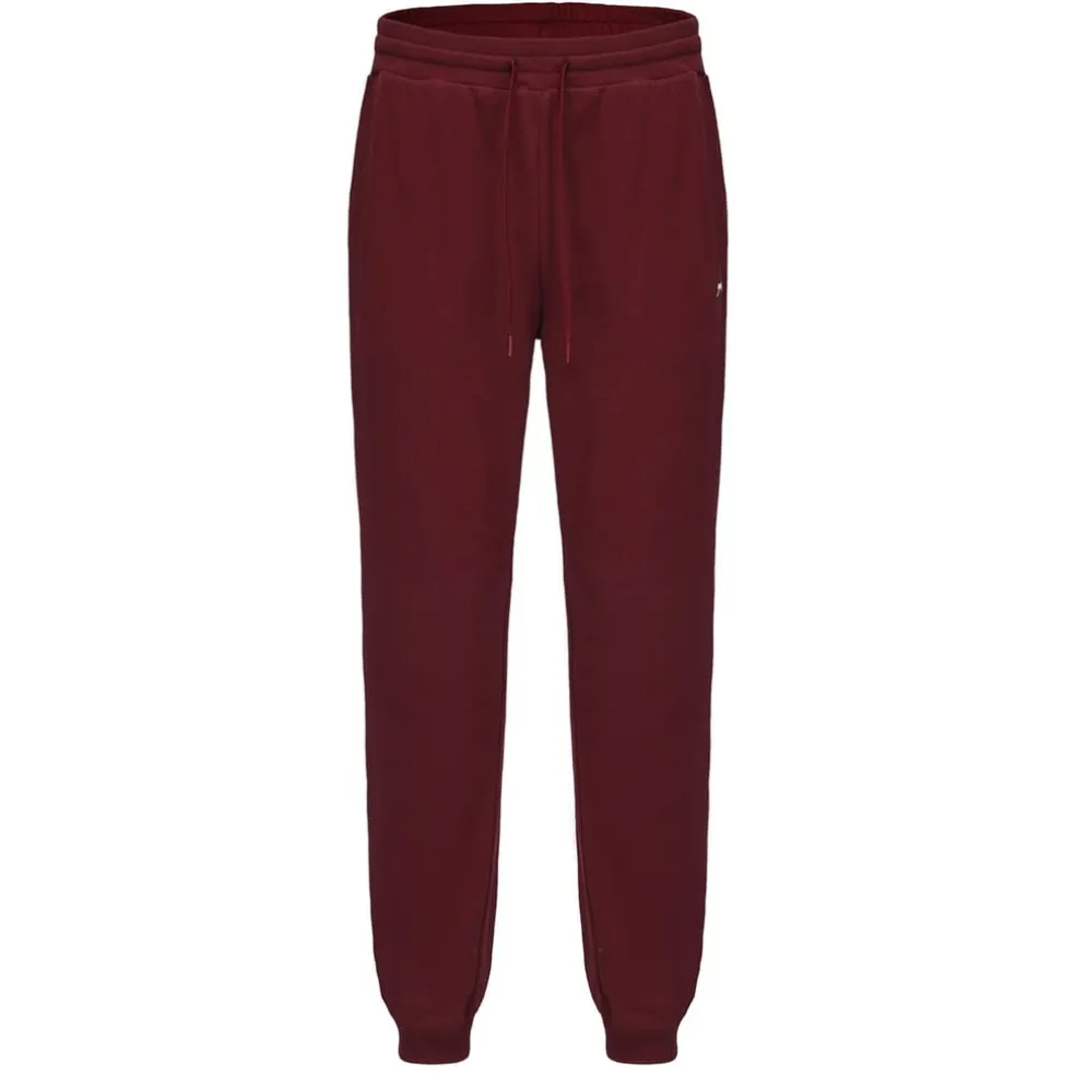 Slazenger Interlock Closed Hem Pant Ladies in Red