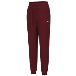 Slazenger Interlock Closed Hem Pant Ladies in Red