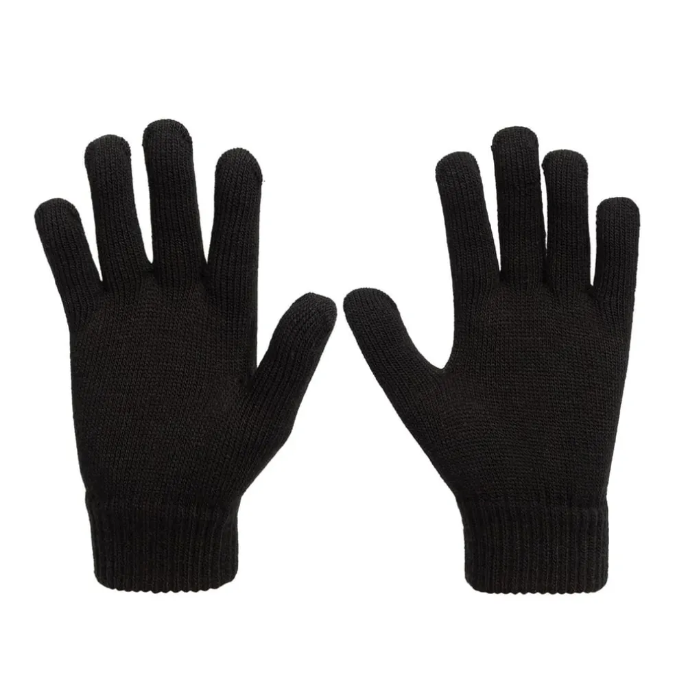 Slazenger Knit Glove in Black