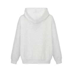 Slazenger Large Logo Hooded Relaxed Sweatshirt in Grey