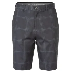 Slazenger Mens Check Shorts in Grey