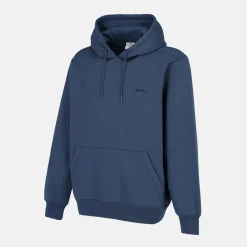 Slazenger Mens Fleece Hoodie in Blue