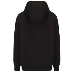 Slazenger Mens Fleece Large Logo Hoodie in Black