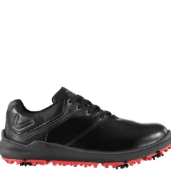 Slazenger Mens V300 Golf Shoes in Black
