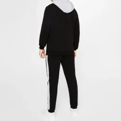 Slazenger Mens Zip Tracksuit in Black