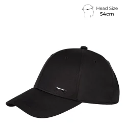Slazenger Metallic Badge Junior Baseball Cap in Black