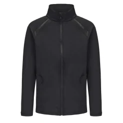 Slazenger Performance Mock Neck Fitness Jacket in Black
