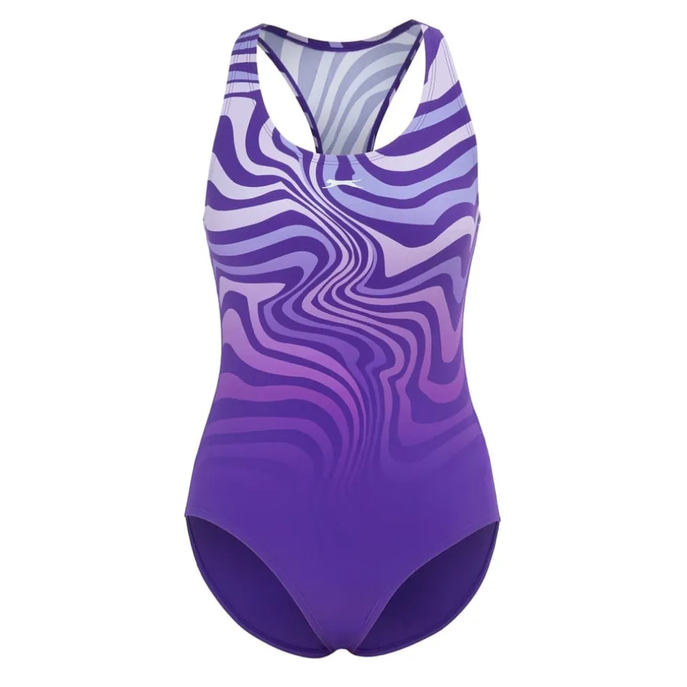 Slazenger Sb Swimsuit in Purple
