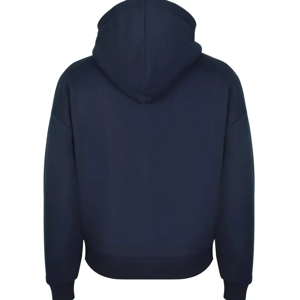 Slazenger Sportstyle Logo Hooded Sweatshirt in Blue
