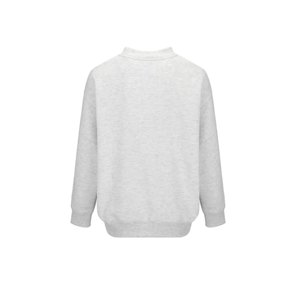 Slazenger Womens Crew Jumper in Grey
