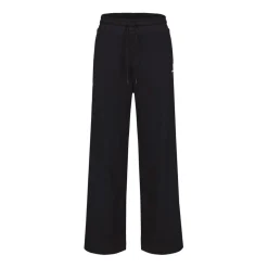 Slazenger Womens Fleece Jogging Bottoms in Black