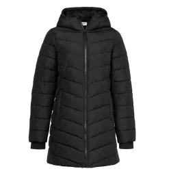 Slazenger Womens Mid Length Padded Jacket in Black