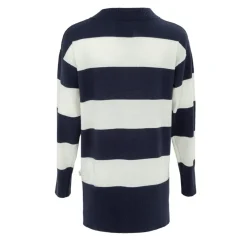 SoulCal Cal Women Long Sleeve Stripe Jumper in Blue