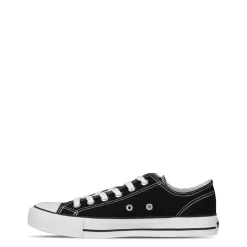 SoulCal Canvasas Low Ladies Canvasas Shoes in Black