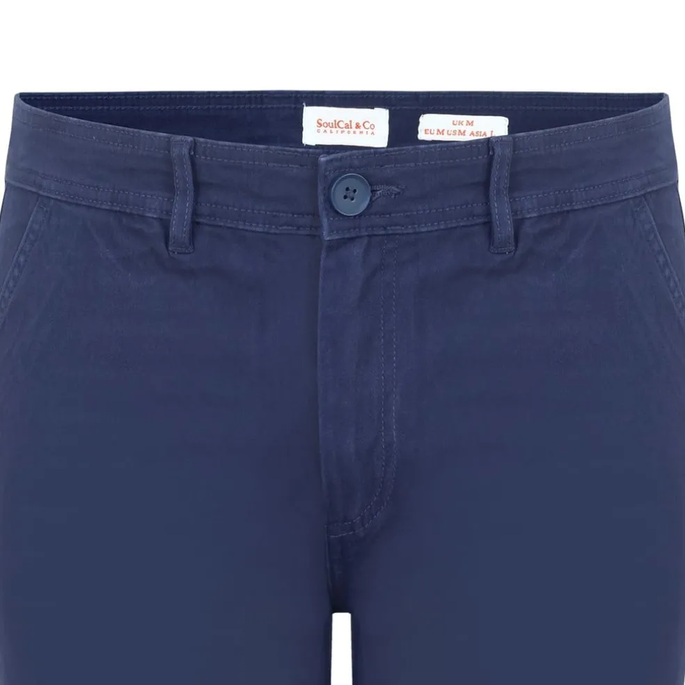 SoulCal Chino Shorts in Blue