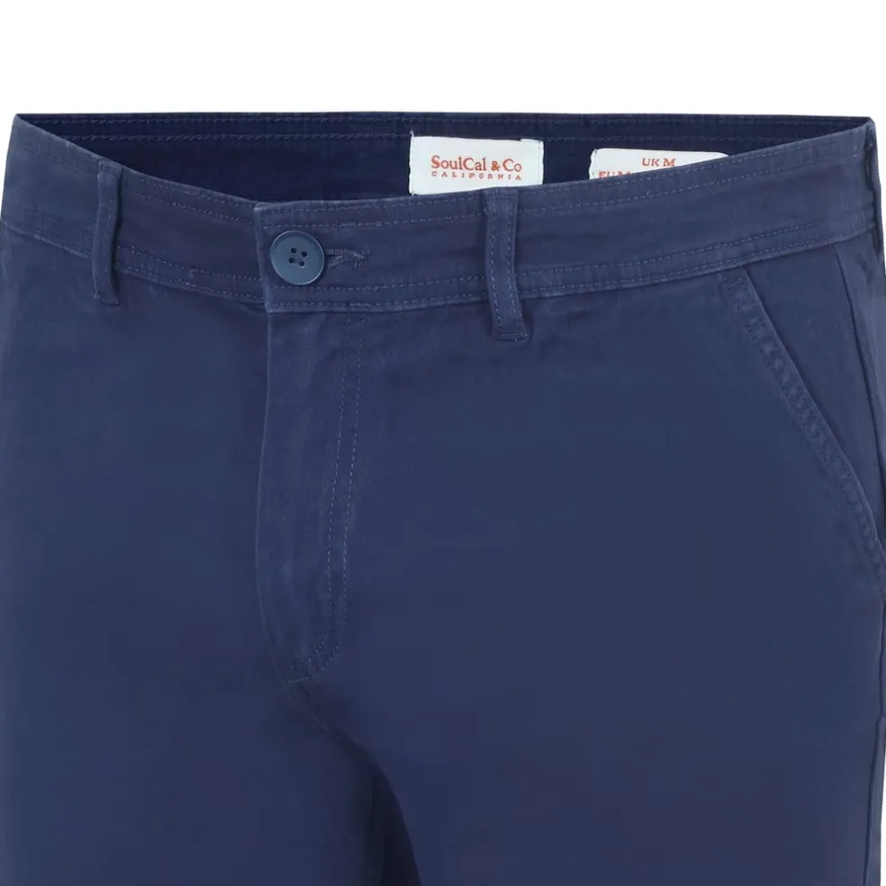 SoulCal Chino Shorts in Blue