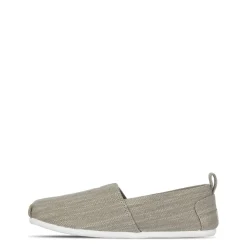 SoulCal Mens Long Beach Canvasas Slip Ons in Grey