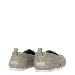SoulCal Mens Long Beach Canvasas Slip Ons in Grey