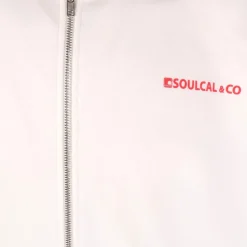 SoulCal Santorini Hooded Regular Fit Sweatshirt in White