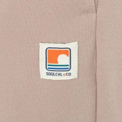 SoulCal Womens Fleece Jogger in Beige