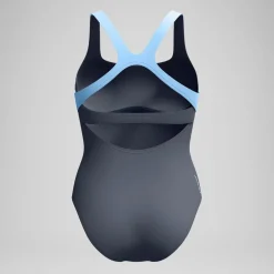 Speedo Flxb Ss Bibra Ld54 in Grey