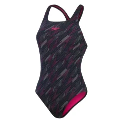 Speedo Hyperboom Medalist Swimsuit in Black