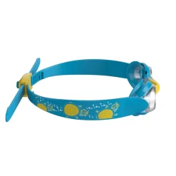 Speedo Juniors Illusion Swimming Goggles in Turquoise