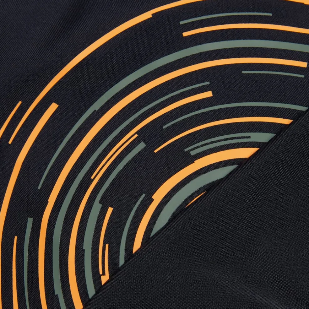 Speedo Juniors Placement Muscleback 1 Piece Swimsuit in Black