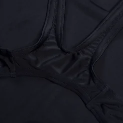 Speedo Juniors Placement Muscleback 1 Piece Swimsuit in Black