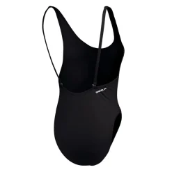 Speedo Solid 1 Piece Swimsuit in Black