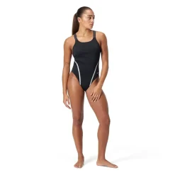 Speedo Vanq One Piece Swimsuit in Black