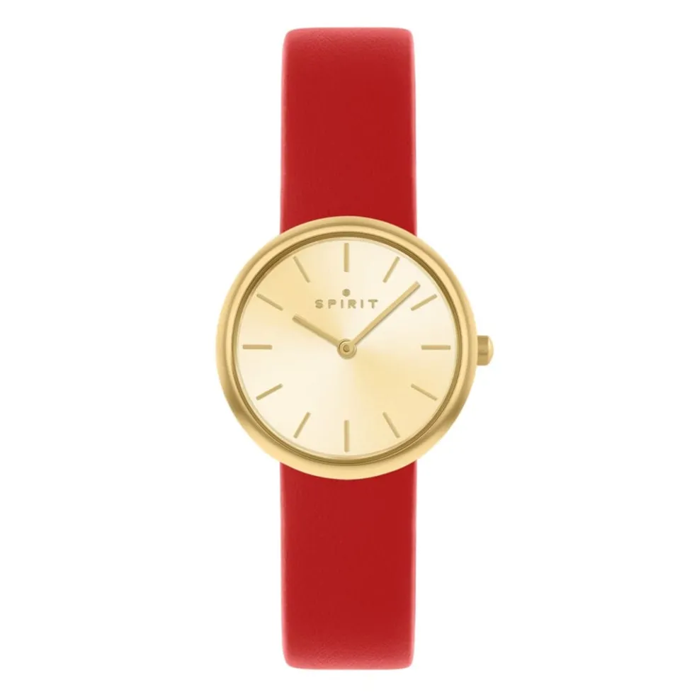 Spirit Gld Sl Str wt in Red
