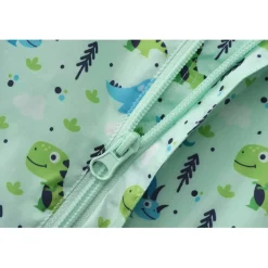 Star Football Onesie in Green