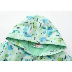 Star Football Onesie in Green