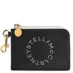 Stella McCartney Card Holder Wallet in Black