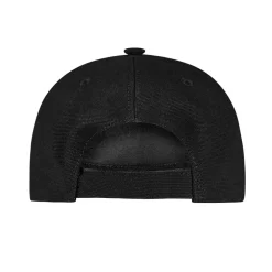 Stella McCartney Embroidered Logo Cap in Black