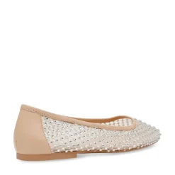Steve Madden Ballet Flats in Beige