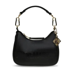 Steve Madden Bprime Shoulder Bag in Black Gold