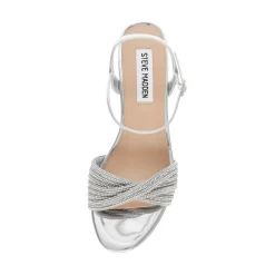 Steve Madden Ismeria Sandals in Silver