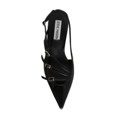 Steve Madden Liana Stiletto High Heel Sandals in Black