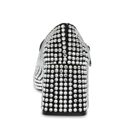 Steve Madden Pep Talk Block Heel Mary Janes in Silver