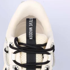 Steve Madden Spectator Trainers in Off White