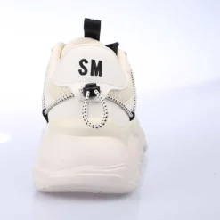 Steve Madden Spectator Trainers in Off White