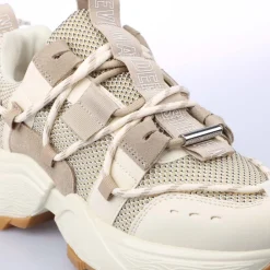 Steve Madden Tazmania Trainers in Tan