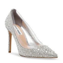 Steve Madden Up Stiletto Heels in Silver